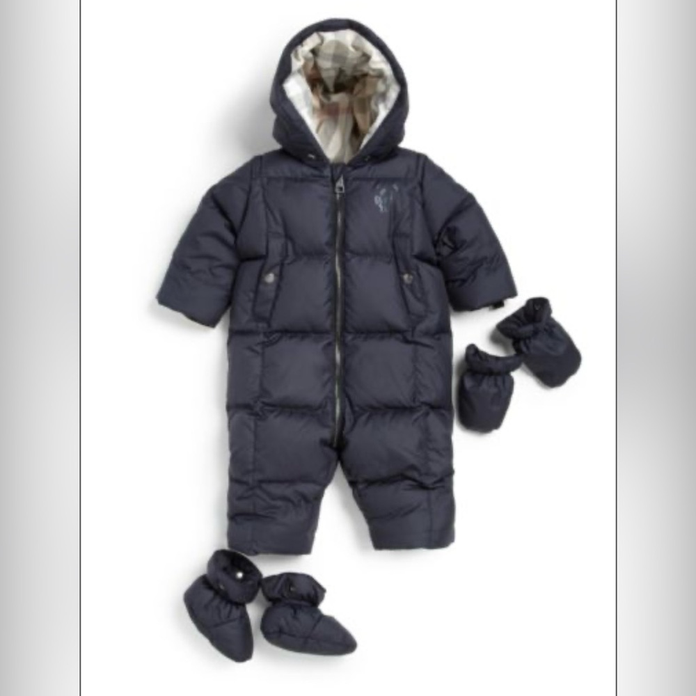 Infant Burberry Snowsuit